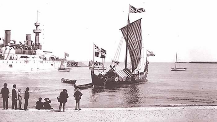 THE VIKING SHIP OF 1893