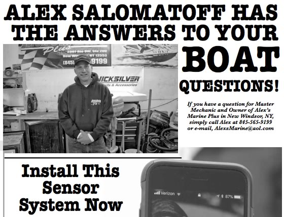 ALEX SALOMATOFF HAS THE ANSWERS TO YOUR BOAT QUESTIONS!