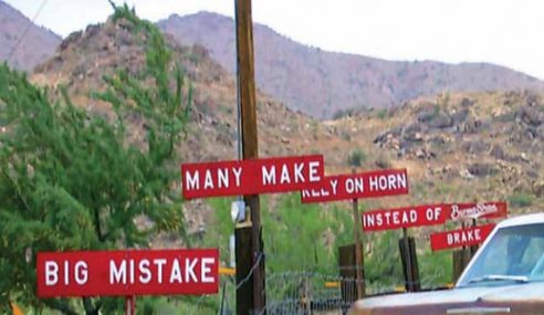 Burma Shave Revisited